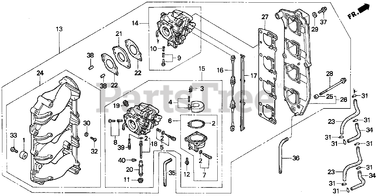 Honda BF90 AY LRTA (BBBL) Honda Marine Engine, Made in Japan (SN