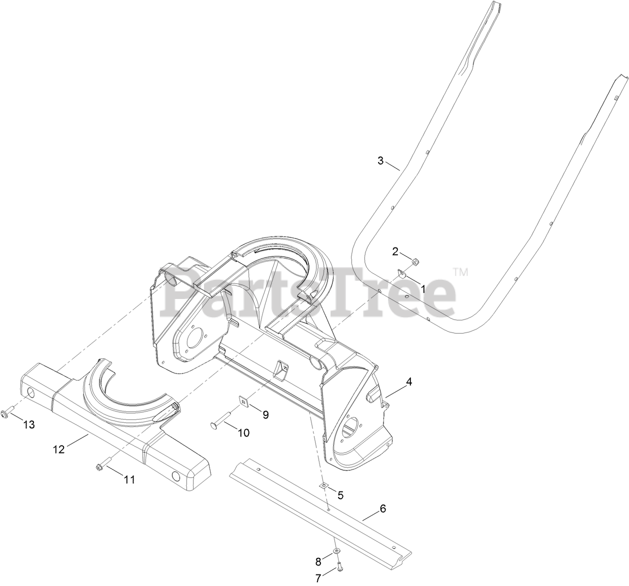 Toro 38473 (518 ZE) Toro 18" Power Clear Snow Thrower (SN 404621000
