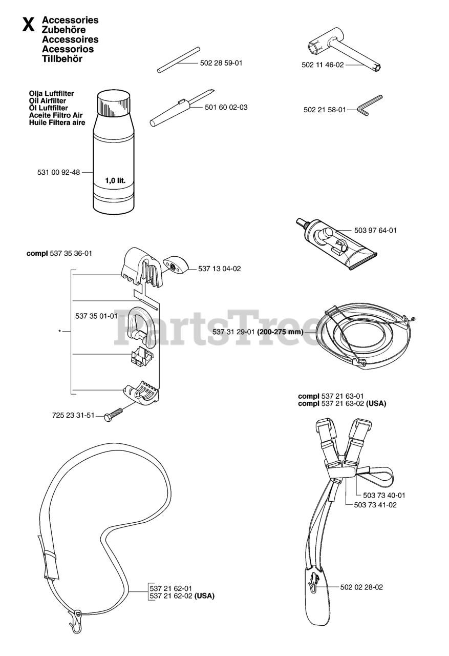 Husqvarna 326 LS (966763205) Husqvarna String Trimmer (SN
