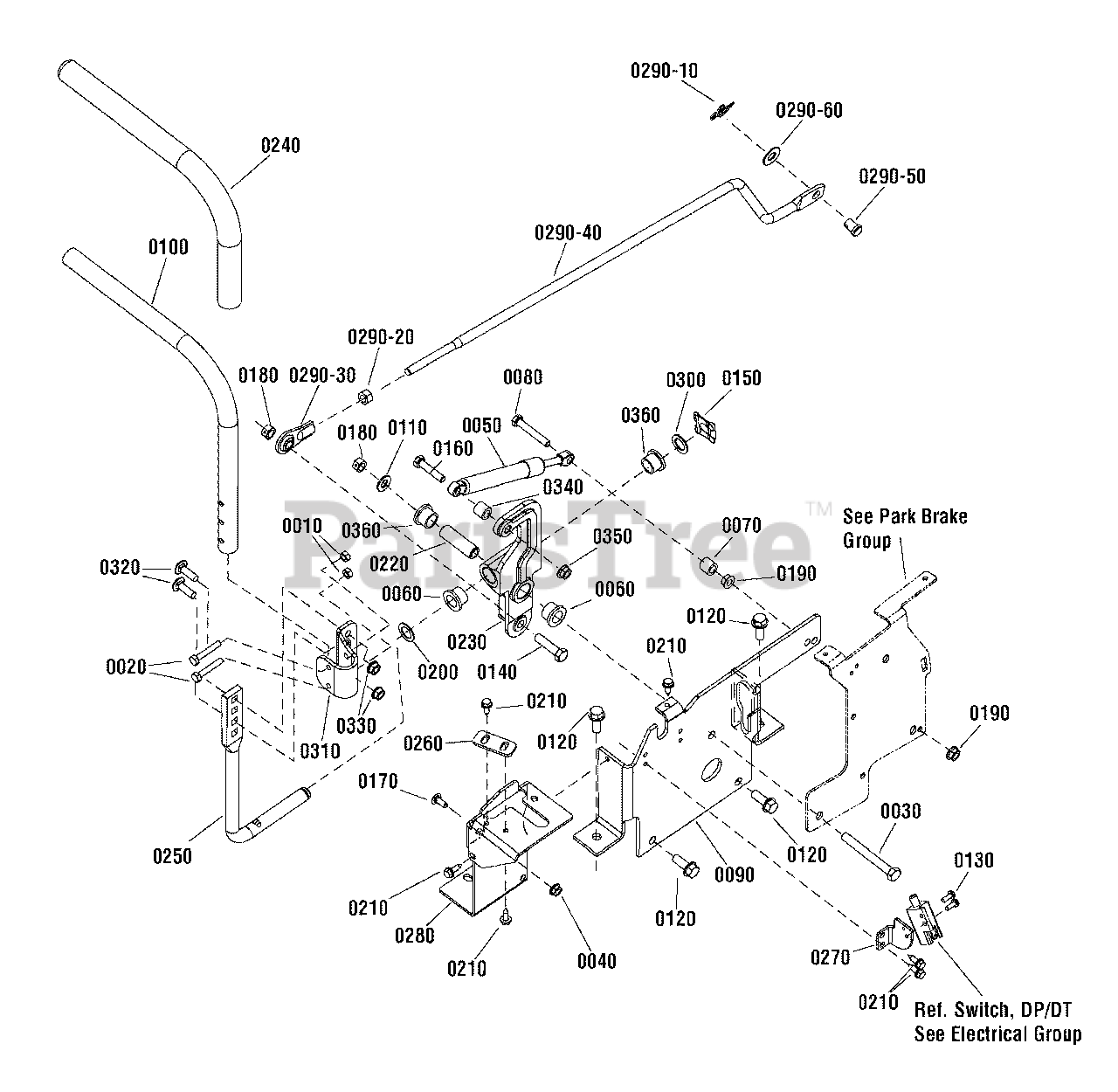 Craftsman 107.280063 (7800753A) Craftsman ZTS7000 Series 42" Zero