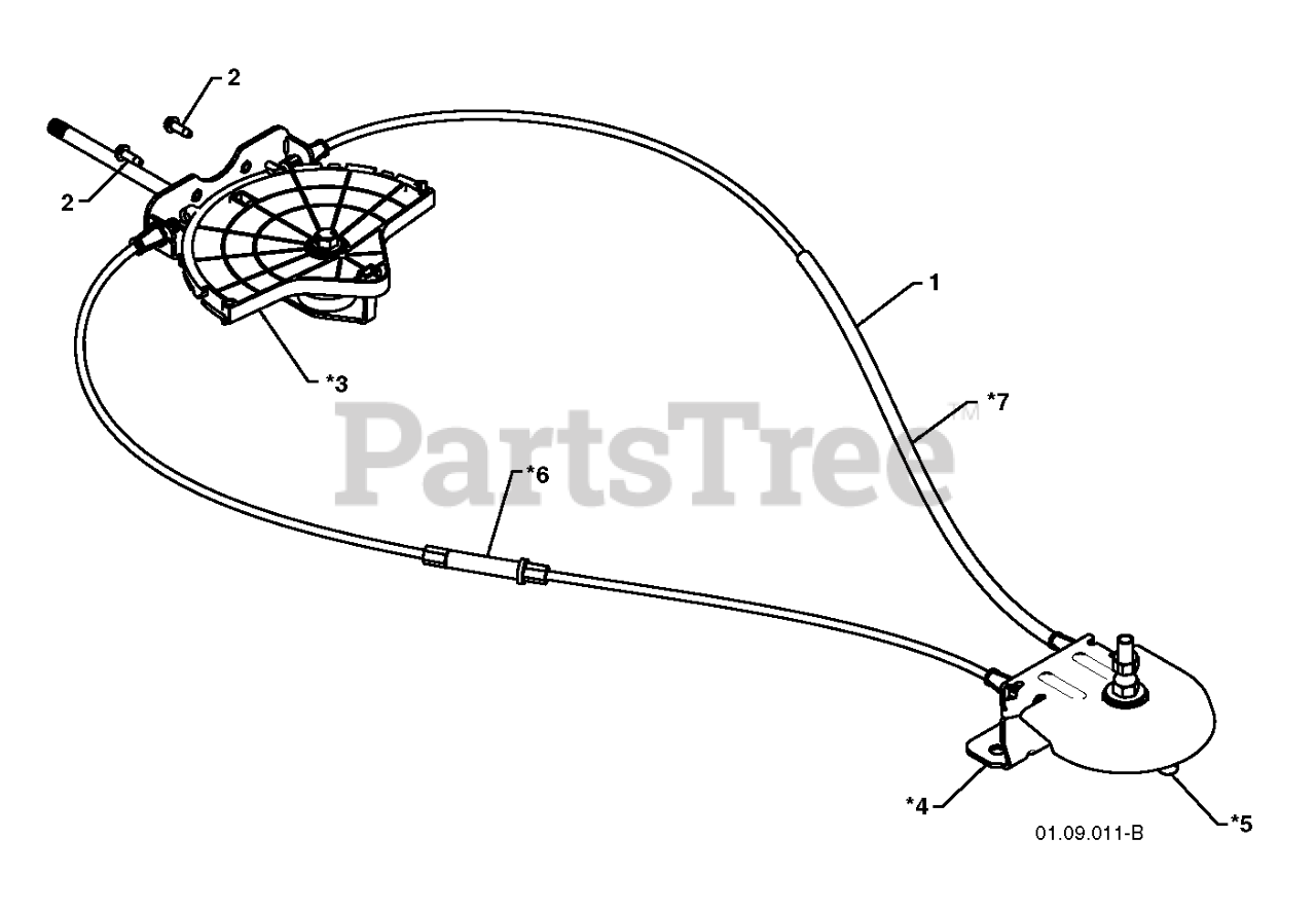Husqvarna 12527 SB Husqvarna 27" Snow Blower (201007) CONTROL PANEL