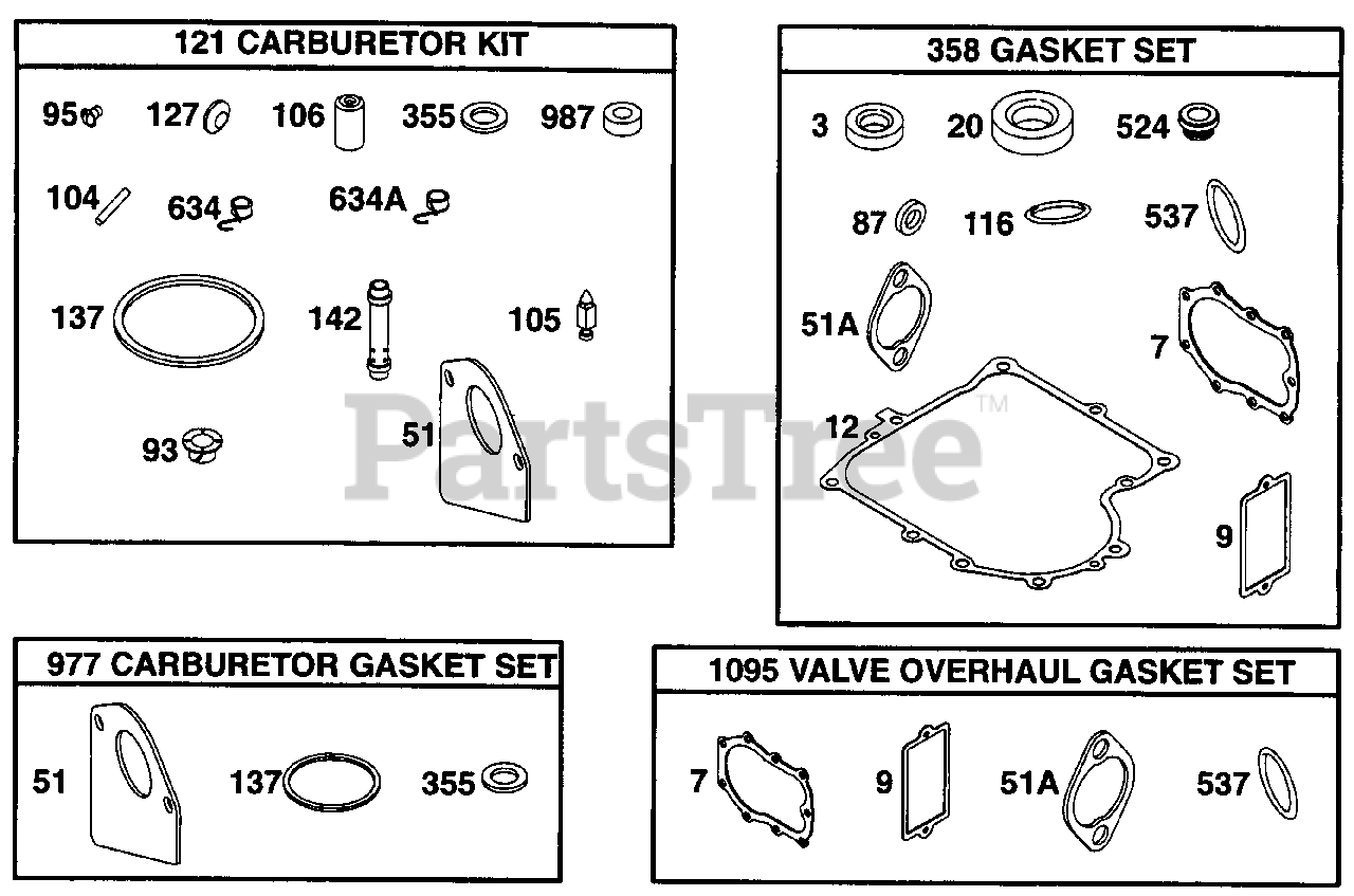 Briggs & Stratton 285707011301 Briggs & Stratton Vertical Engine