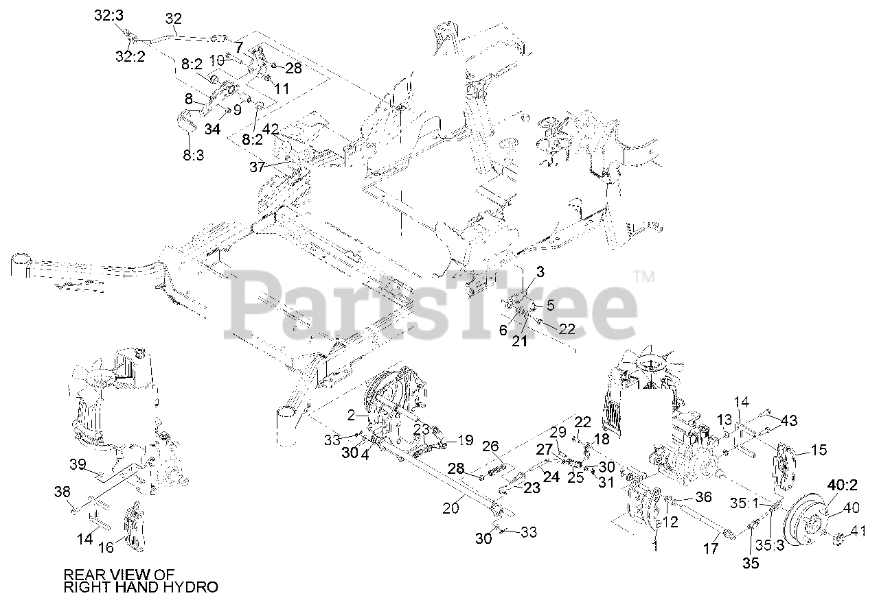 Exmark LZE742GKC524A2 Exmark 52" Lazer Z ESeries ZeroTurn Mower, Kohler CV742 (SN 315000000