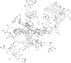 ZSL3620 - Exmark Z-Spray LTS Stand-on Sprayer, 3.8 GPM Pump (SN: 406294345  - 408644345) (Rev A) (2020) Parts Lookup with Diagrams