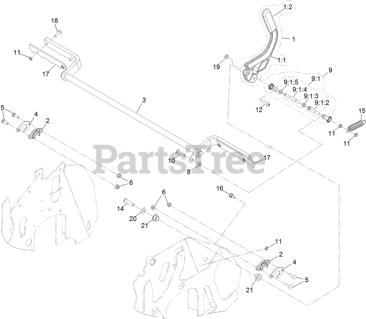 Exmark STS740EKC60400 Exmark 60" Staris SSeries StandOn Mower, Koh