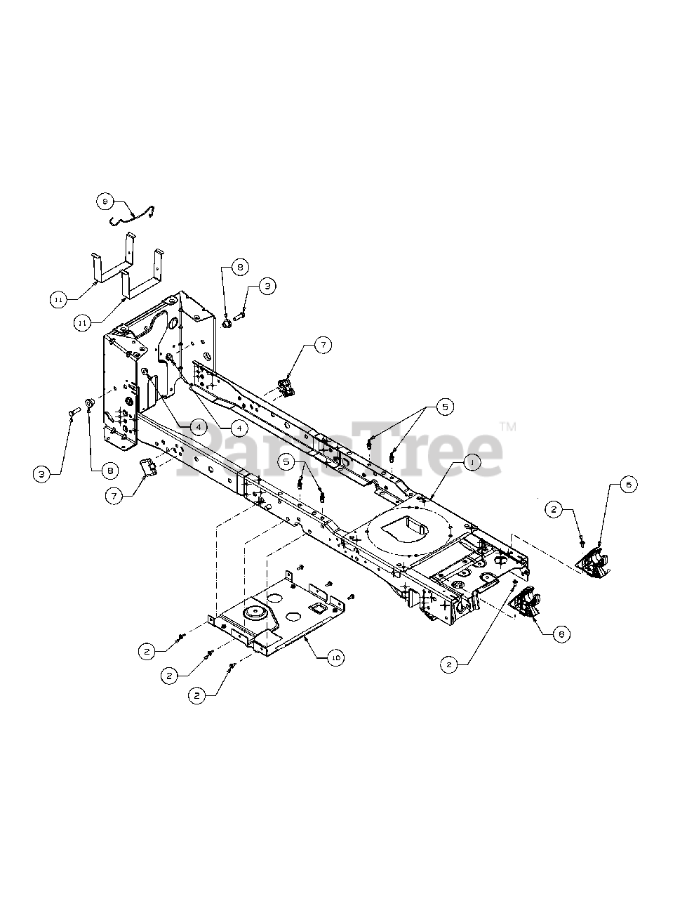 Cub Cadet XT1LT 42 (13A8A1CS056) Cub Cadet 42" XT1 Enduro Lawn