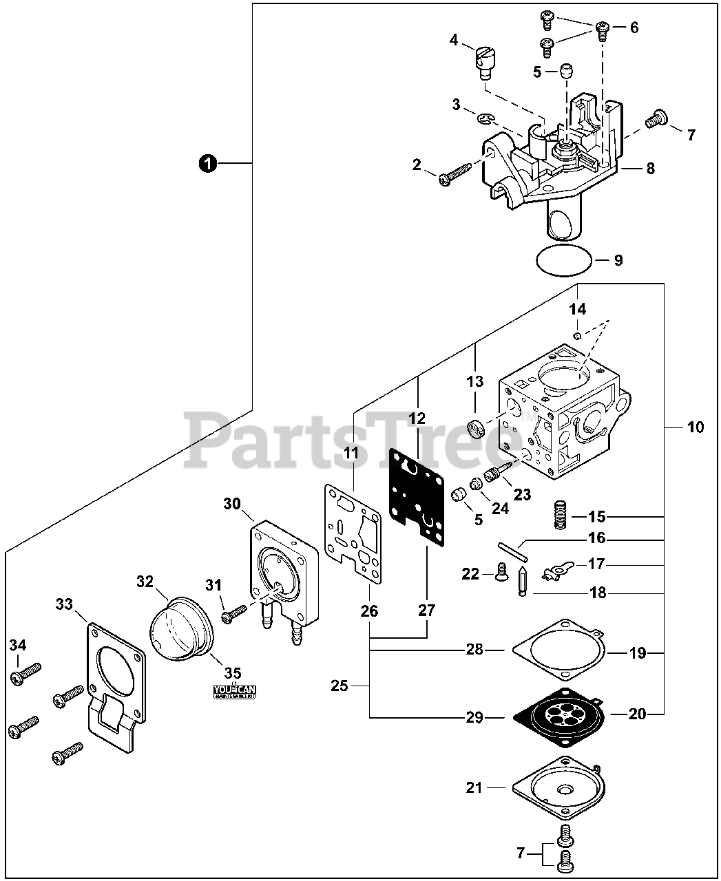 Carburetor for echo weed wacker hotsell