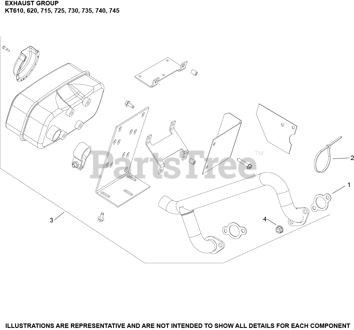Kohler KT7353028 Kohler 7000 Series Engine, Made for Metalcraft
