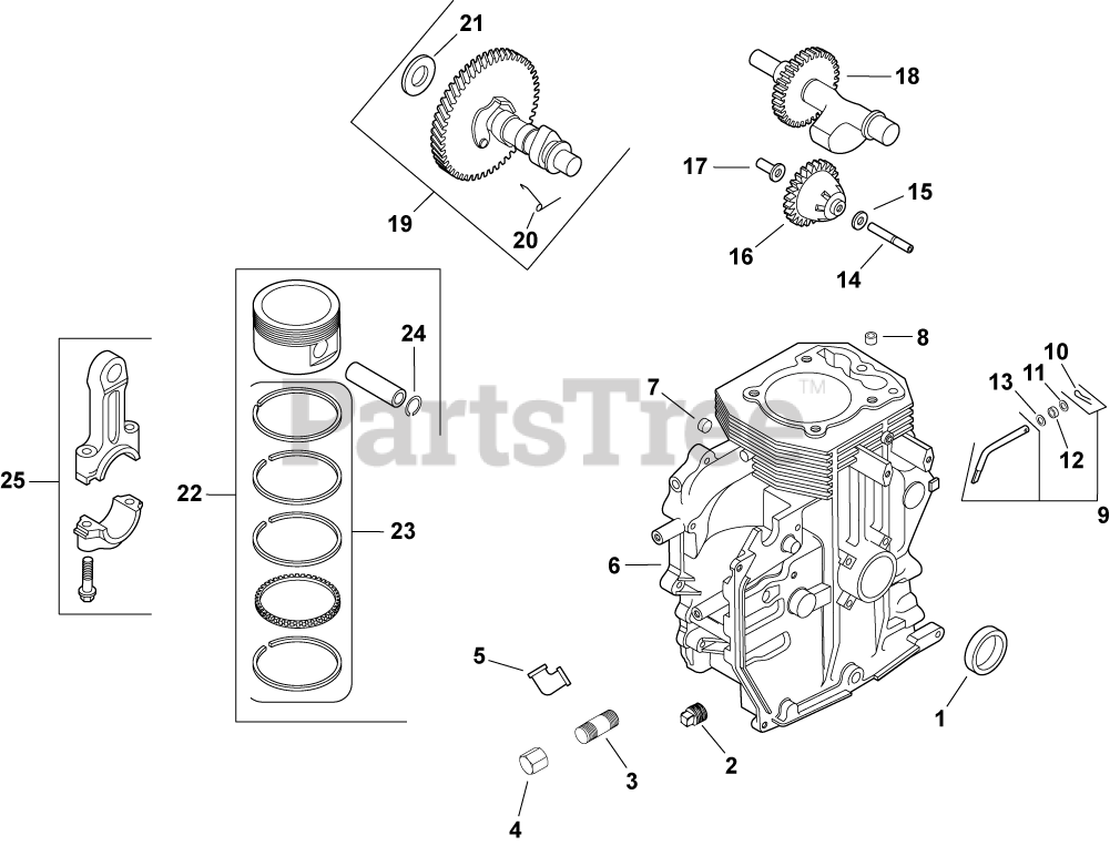 Kohler CH12.5-1939 - Kohler Command PRO Single Engine, Made for ...