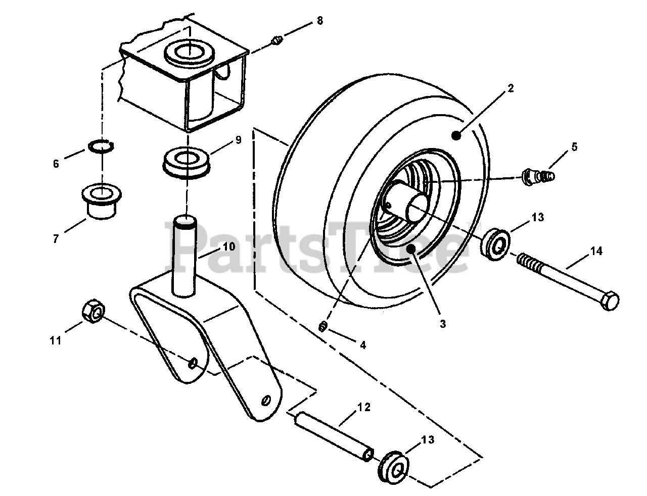 Snapper mower front wheels deals