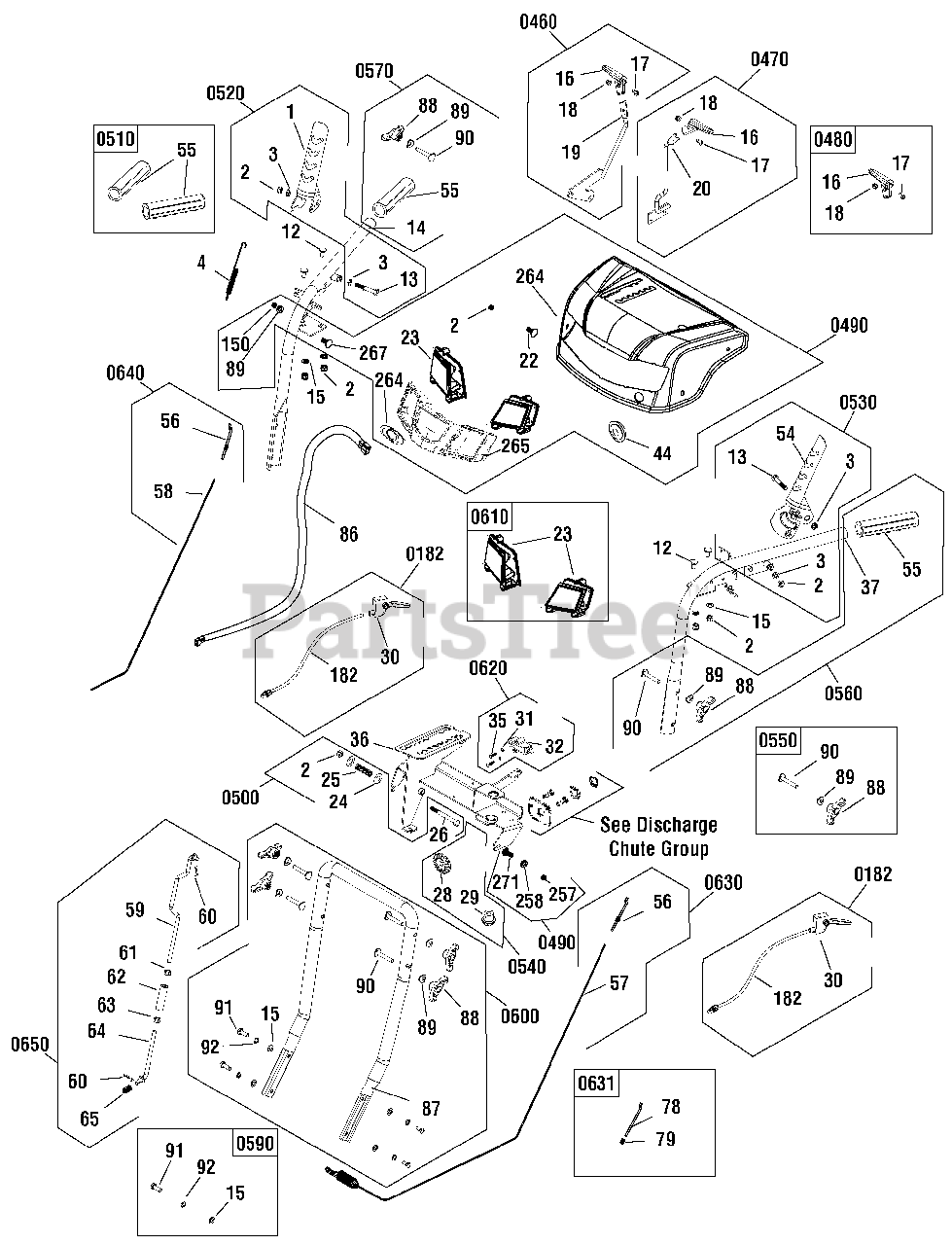 Simplicity M 1227 E (169681900) Simplicity 27" Snow Thrower, 11.5