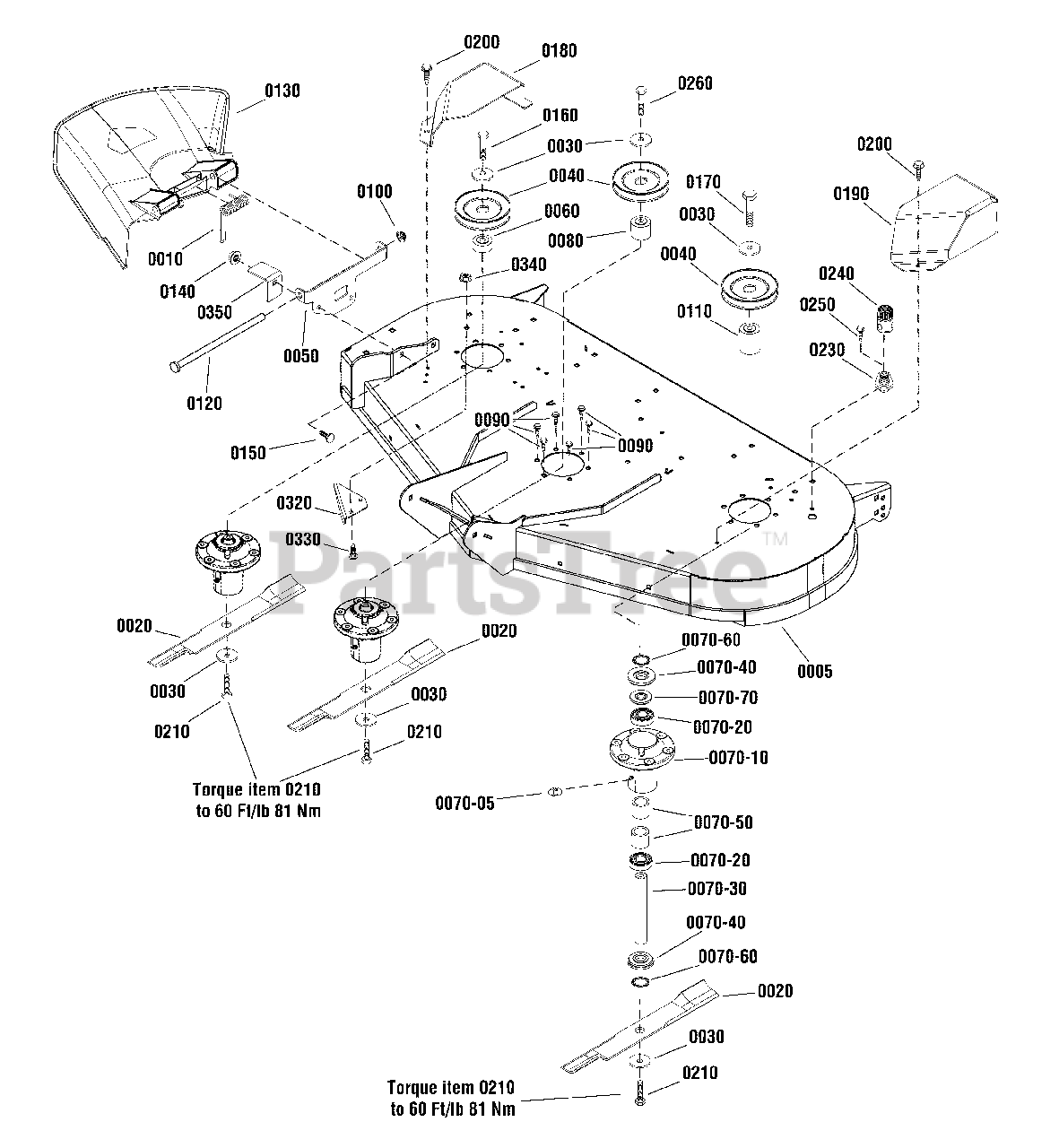 Simplicity 269133600 Simplicity Broadmoor 48" Lawn Tractor, 25hp 48