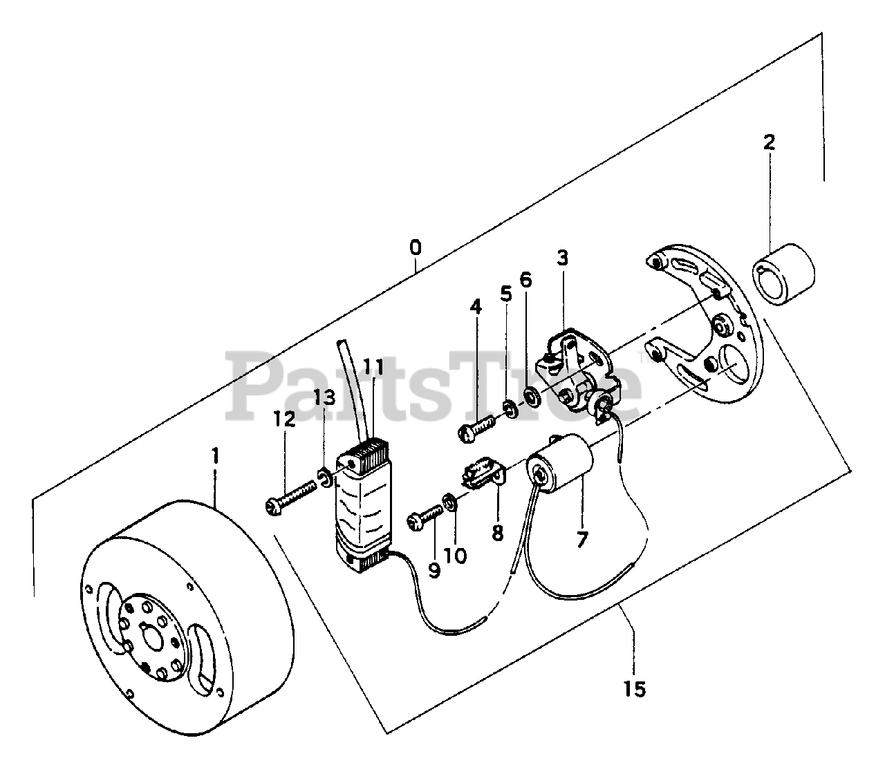 Tanaka DEG600 Tanaka Portable Generator Flywheel Parts