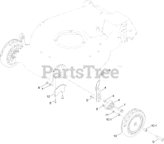 21382 Toro Super Recycler Walk Behind Mower SN 407800000