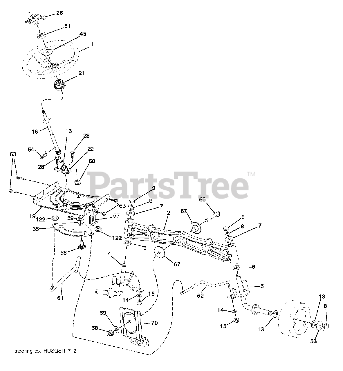 Husqvarna LGT 2654 960450037 01 Husqvarna 54