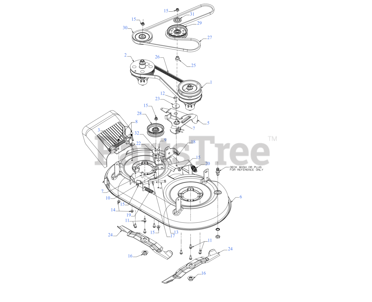Dewalt DW33 (DXGMW33344R) (12AE764B038) DeWALT WalkBehind Mower