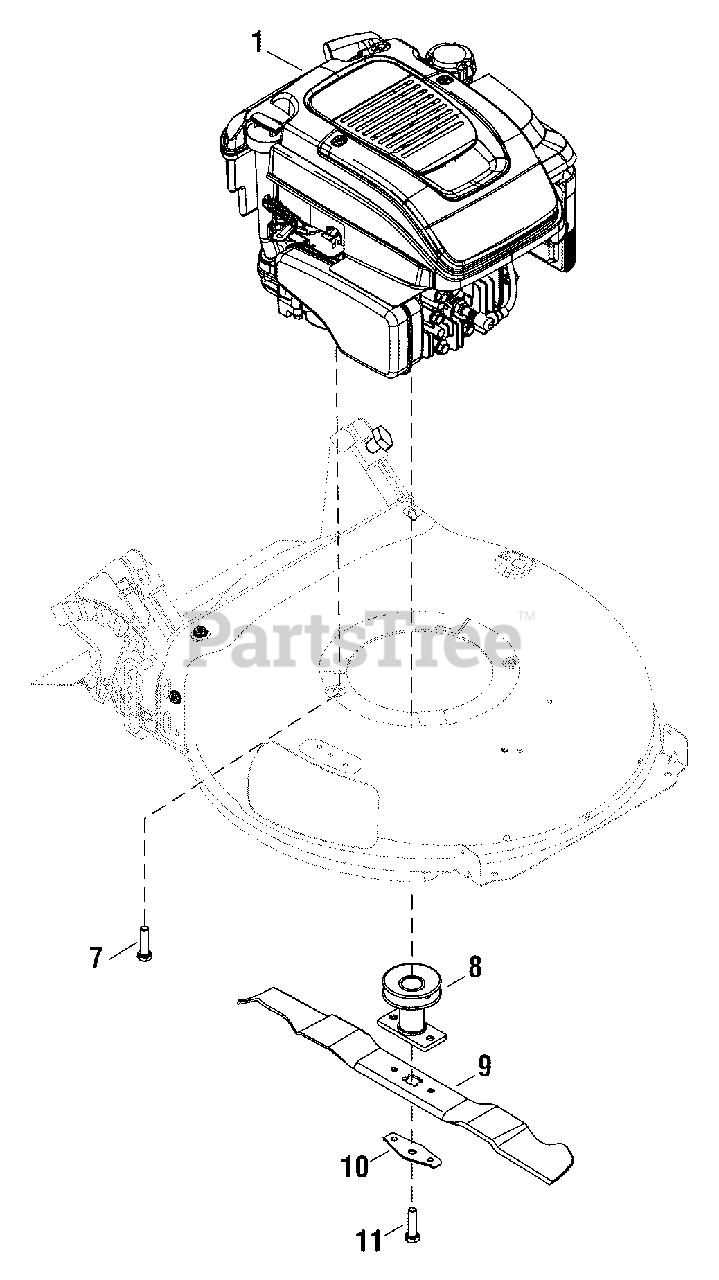 Snapper SP 65 (169684400) (12AA2BE707) Snapper 21" WalkBehind