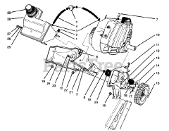 Toro 38180 (CCR 2000) - Toro Snow Thrower (SN: 059000001 - 059999999