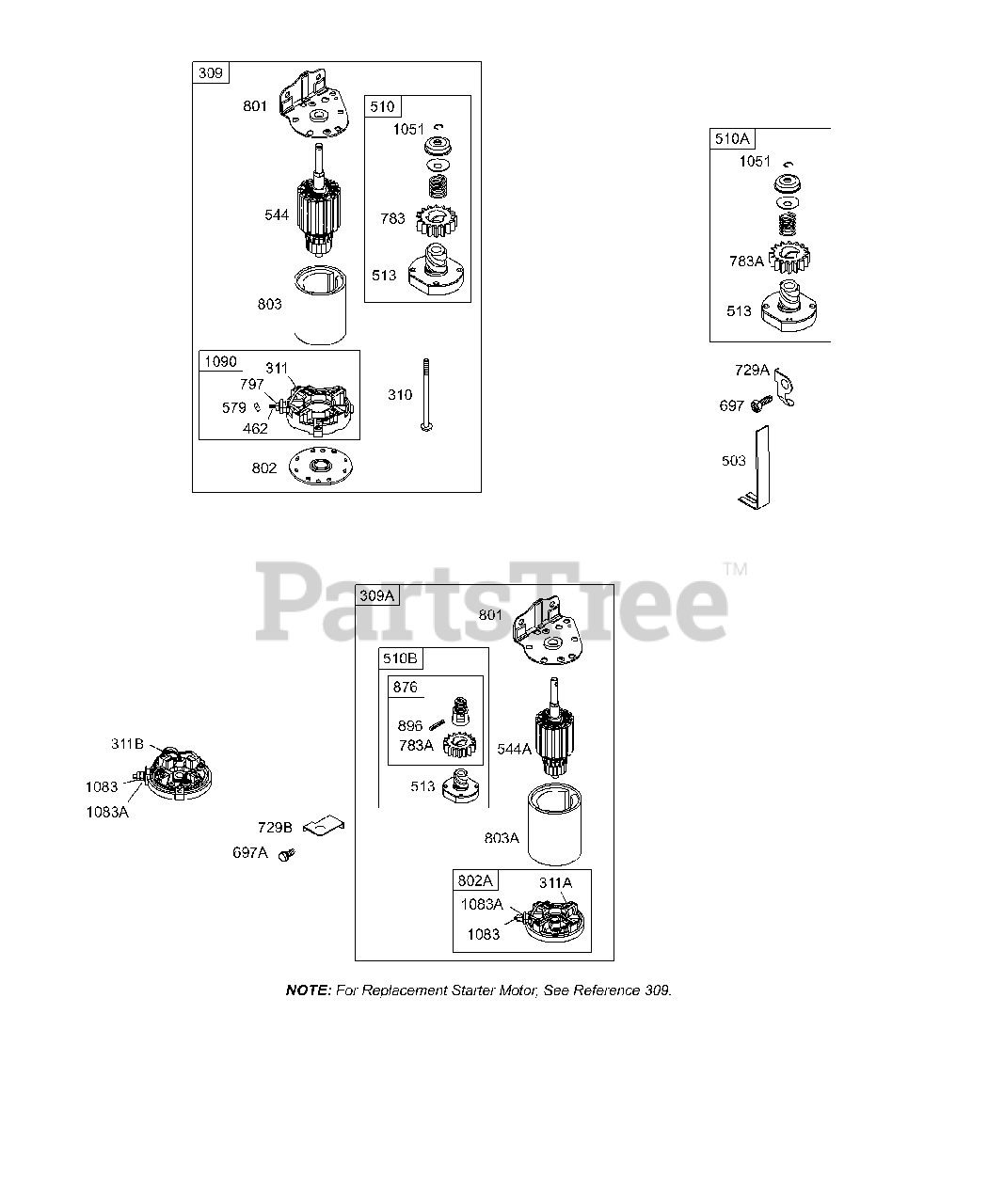 Briggs & Stratton 289707015401 Briggs & Stratton Vertical Engine