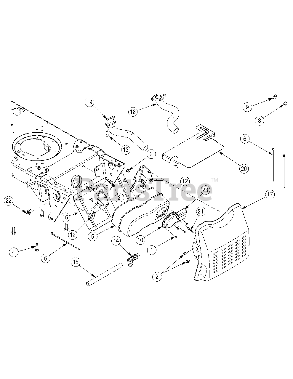 Cub cadet gt1554 engine best sale
