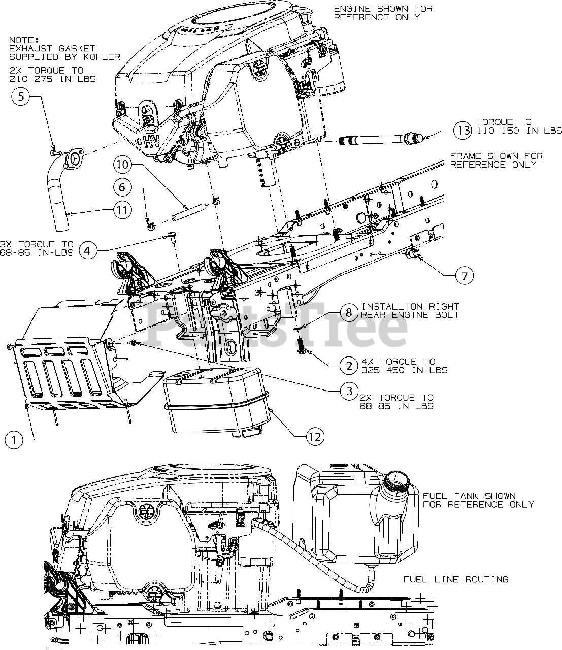 Cub Cadet XT1LT 42 (13AVA1CS056) Cub Cadet 42" XT1 Enduro Lawn