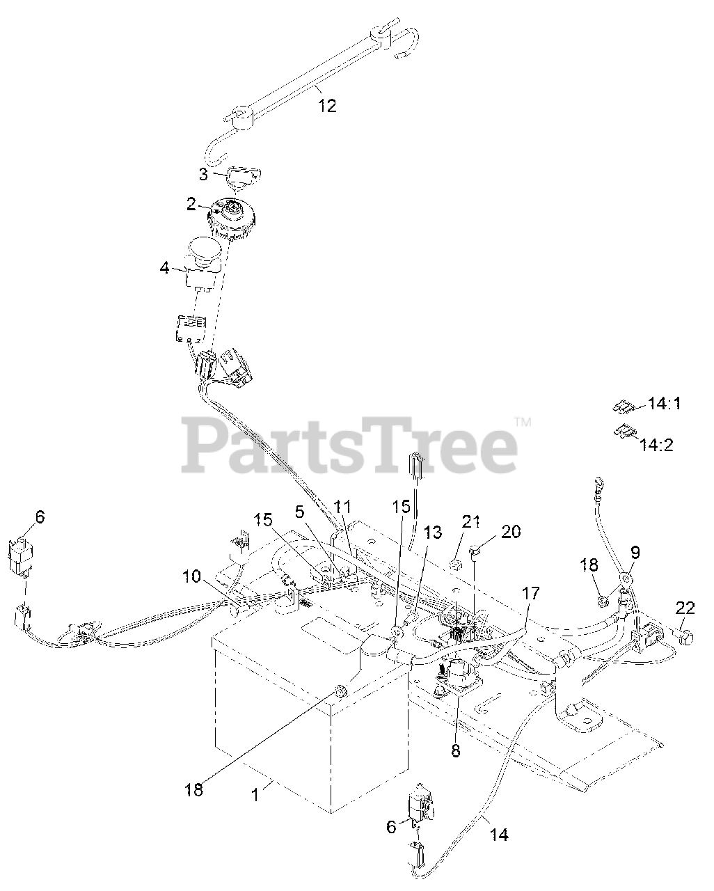 Exmark QTS691KA502 Exmark 50" Quest SSeries ZeroTurn Mower