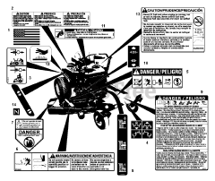 Ariens 815018 (000101 - ) 50 HVZ Bagger Parts Diagram for Bagger Cover  Assembly