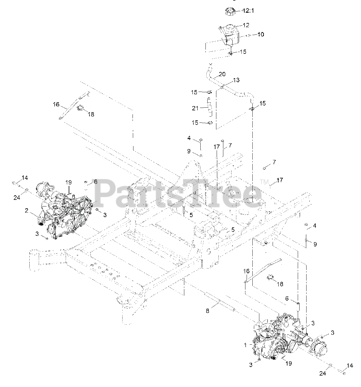 Exmark Radius Eseries Parts