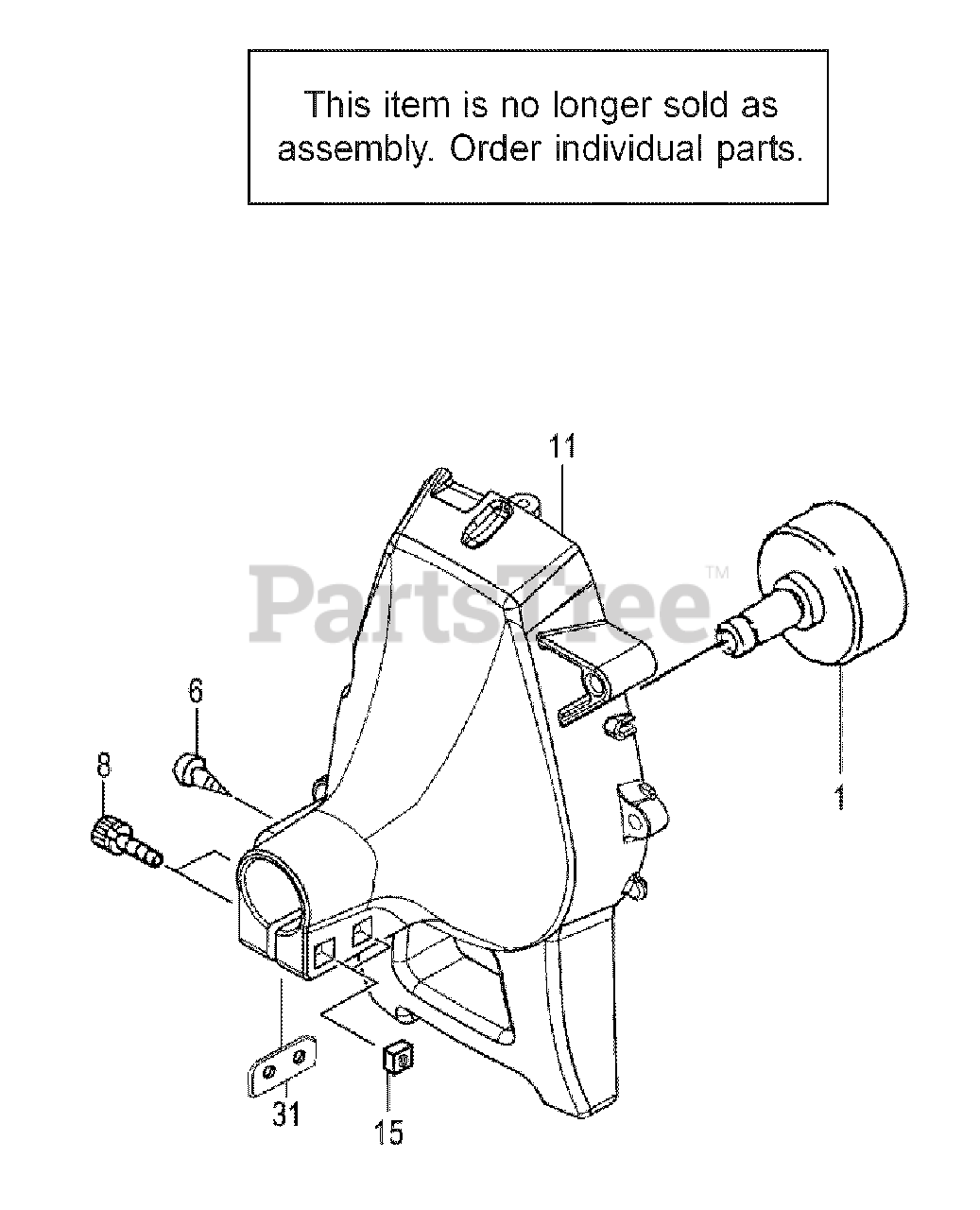 Tanaka TBC225CS Tanaka String Trimmer Fan Case & Clutch Drum Parts
