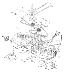Lawn chief riding mower belt diagram hotsell