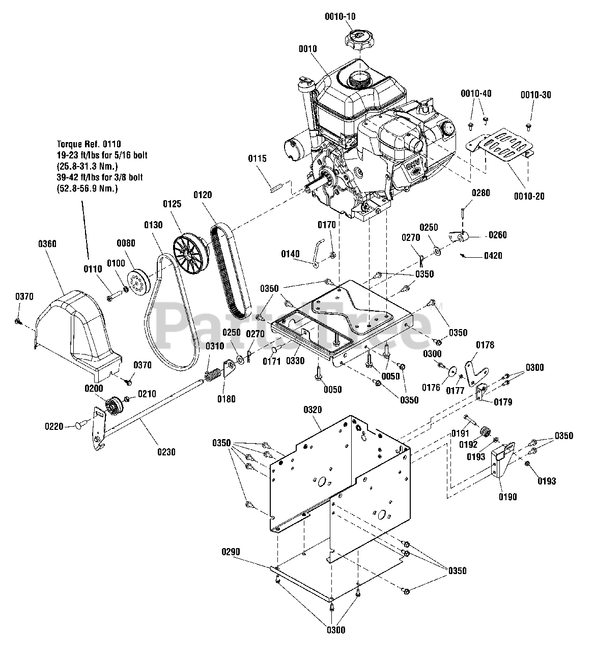 Briggs & Stratton BM 1227 MD (169615601) Briggs & Stratton 27" Snow