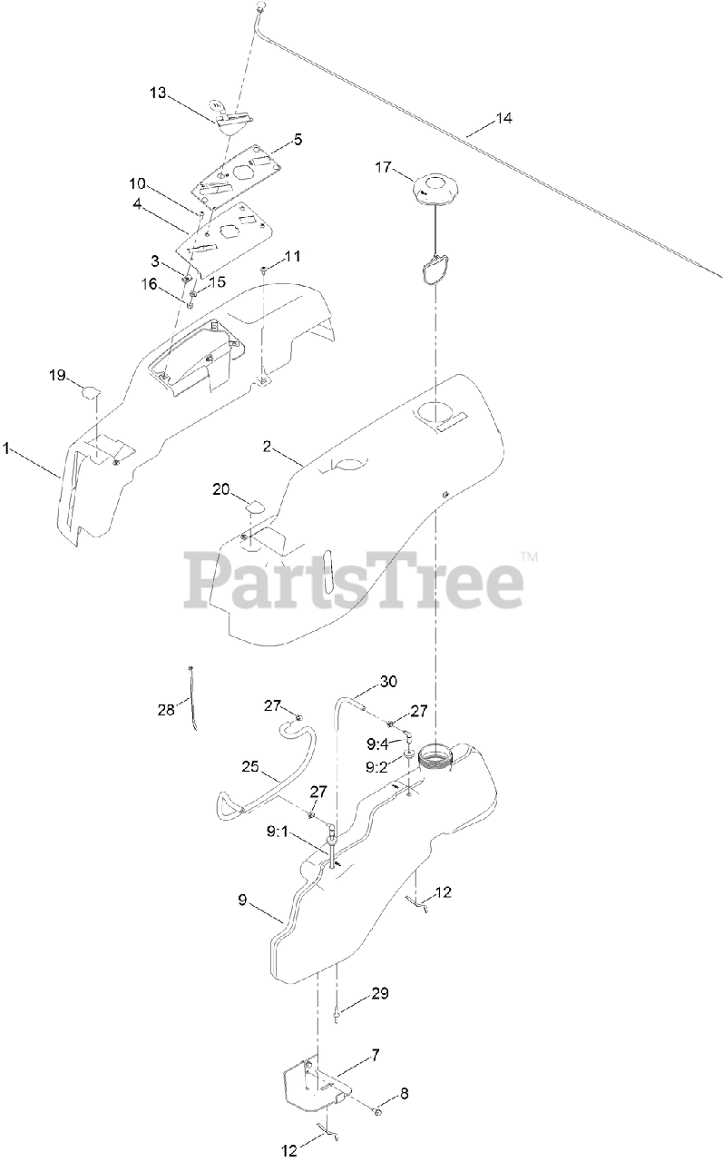 Toro 74726 (SS 4225) Toro TimeCutter ZeroTurn Mower (SN 400000000