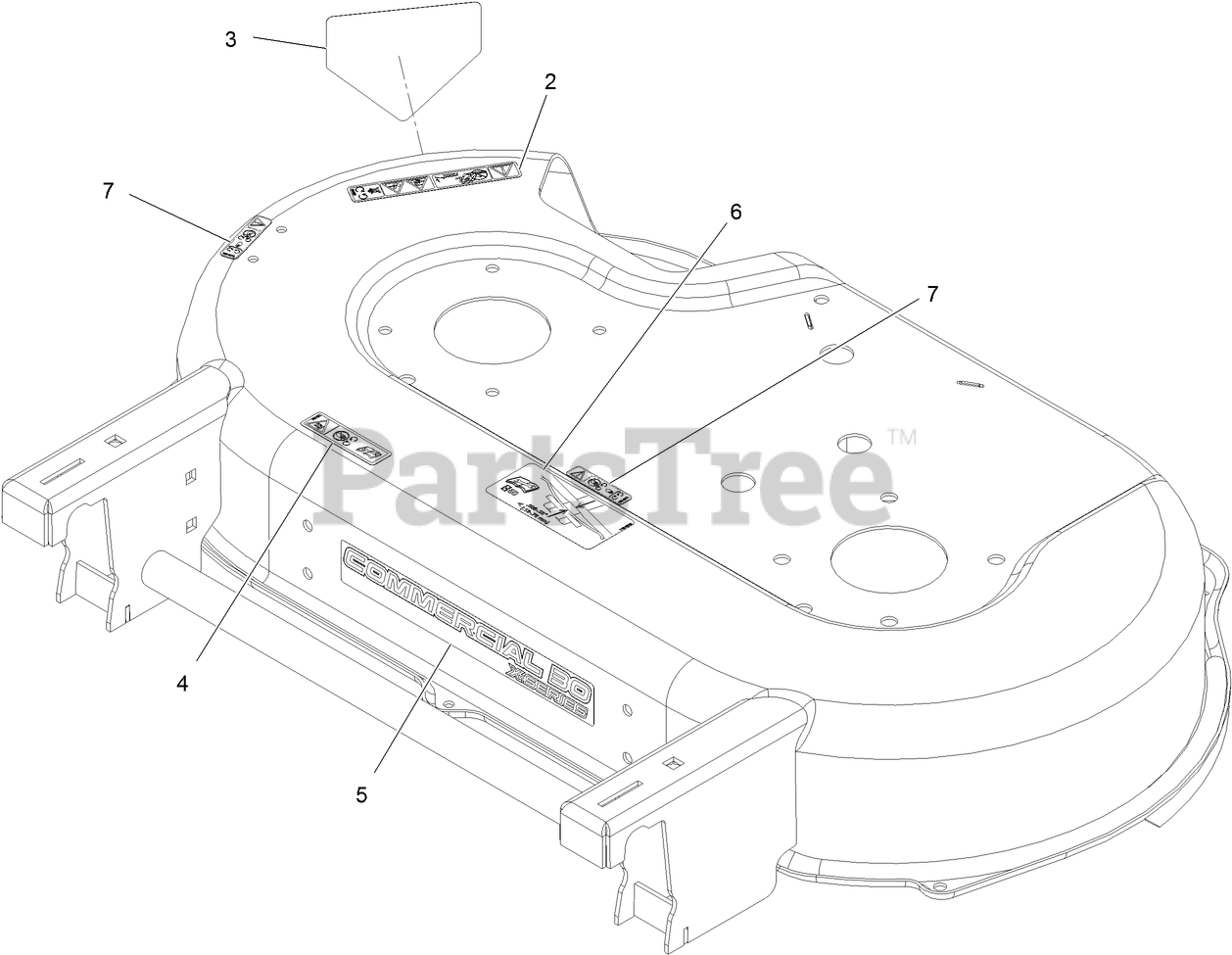 Exmark Ecs180cka30000 S N 402 082 300 Up Parts Diagram For Spindle And Blade Assembly