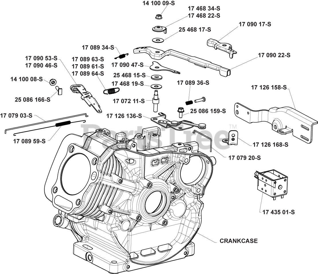 Kohler CH4400011 Kohler Command PRO Engine, Basic Version, 14hp, 10