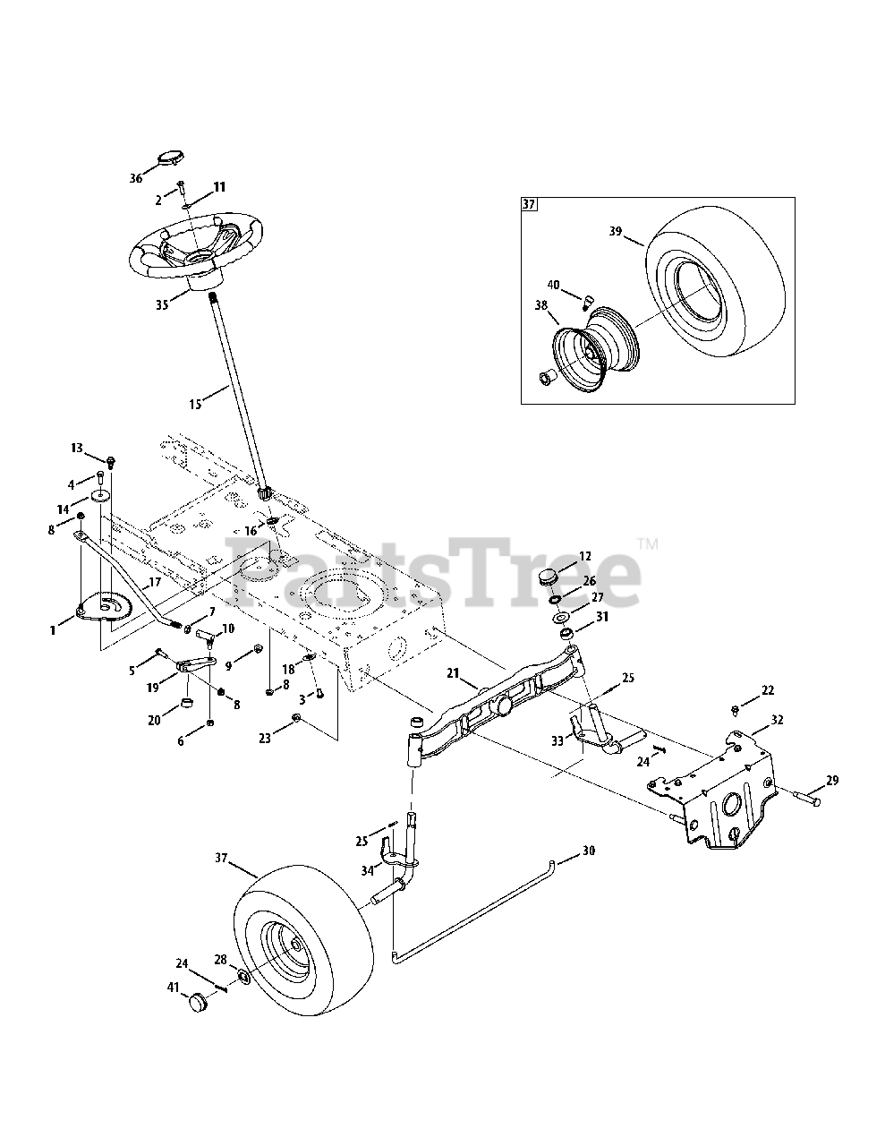 Craftsman 247.288851 13AL78ST099 Craftsman Lawn Tractor 2011