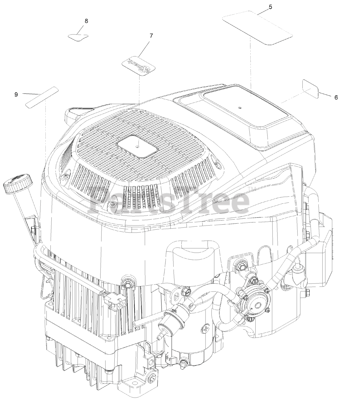 Exmark QZE702GEM42200 - Exmark 42