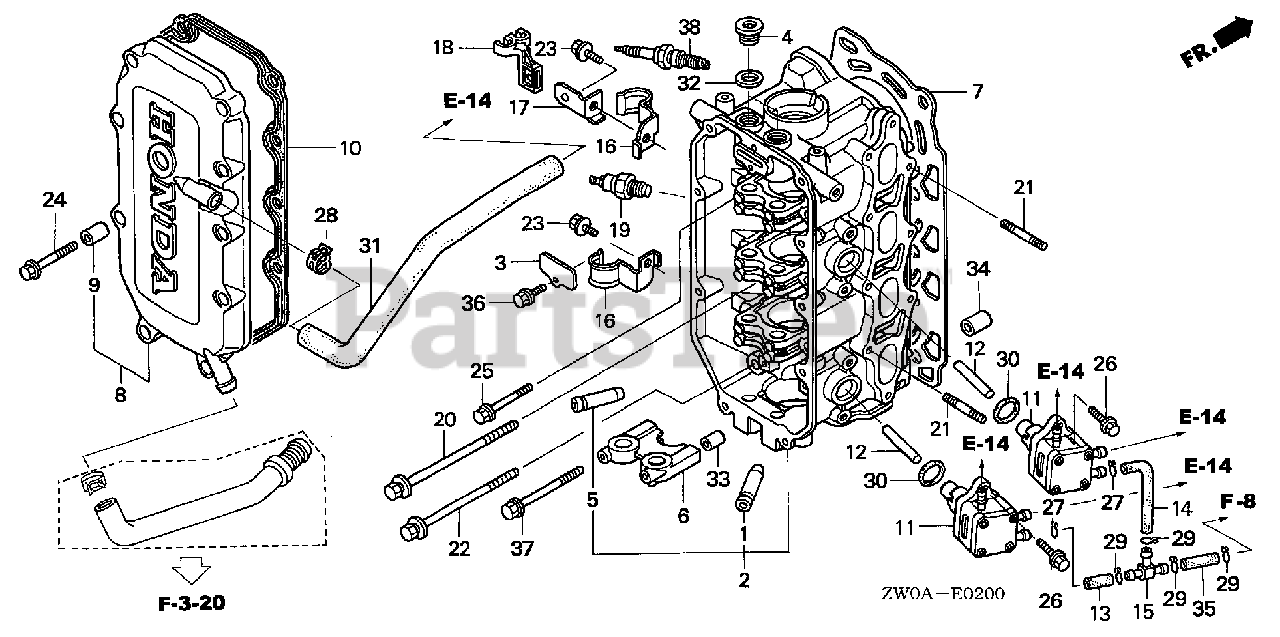 Honda BF90 A5 LRTA (BBBL) - Honda Marine Engine, Made in
