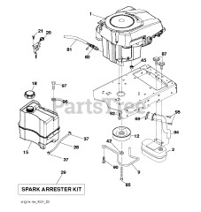 YTH 21K46 (960480009-00) - Husqvarna 46 YTH 21K46 (960480009-00) - Husqvarna 46