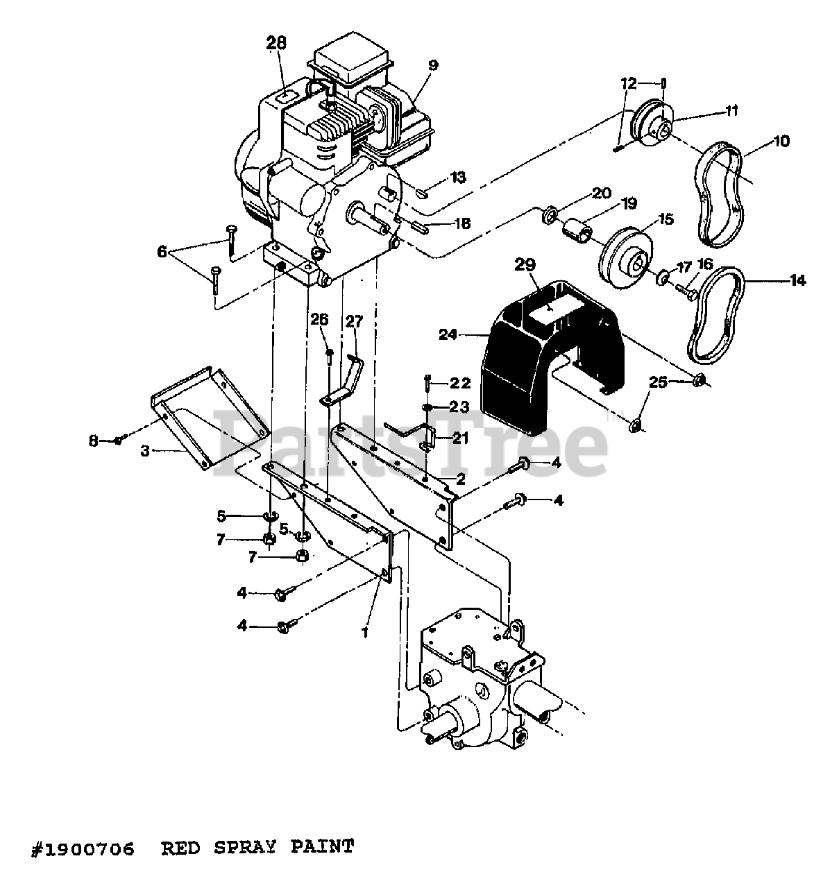 Troy Bilt Tiller Belt Diagram