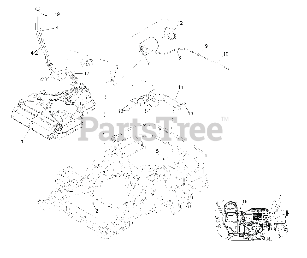 Exmark LZS749AKC604A1 Exmark 60" Lazer Z SSeries ZeroTurn Mower