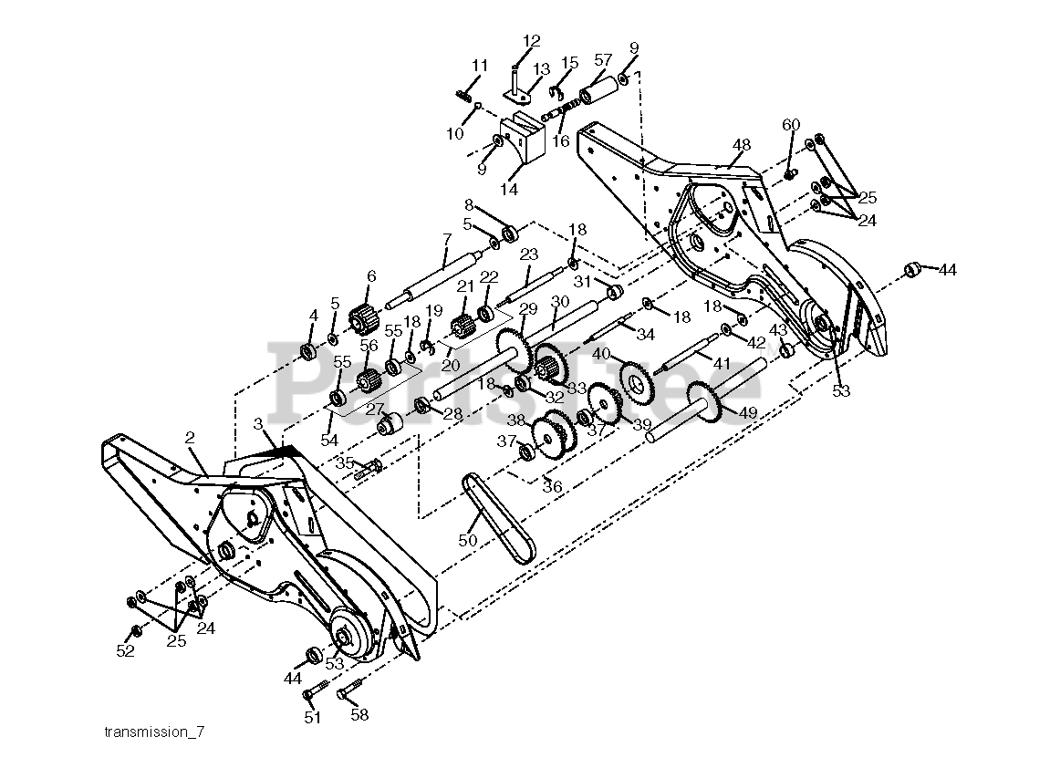 Husqvarna Drt 70 960910013 00 Husqvarna Rear Tine Tiller 2012 03