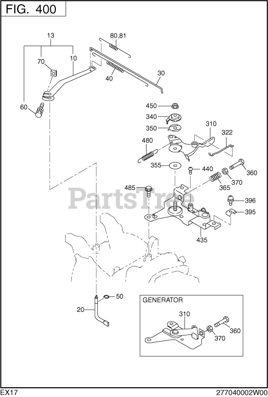 Subaru Robin 170dt0100 Sp 170 Subaru Robin Engine 400 Governor Parts Lookup With Diagrams Partstree