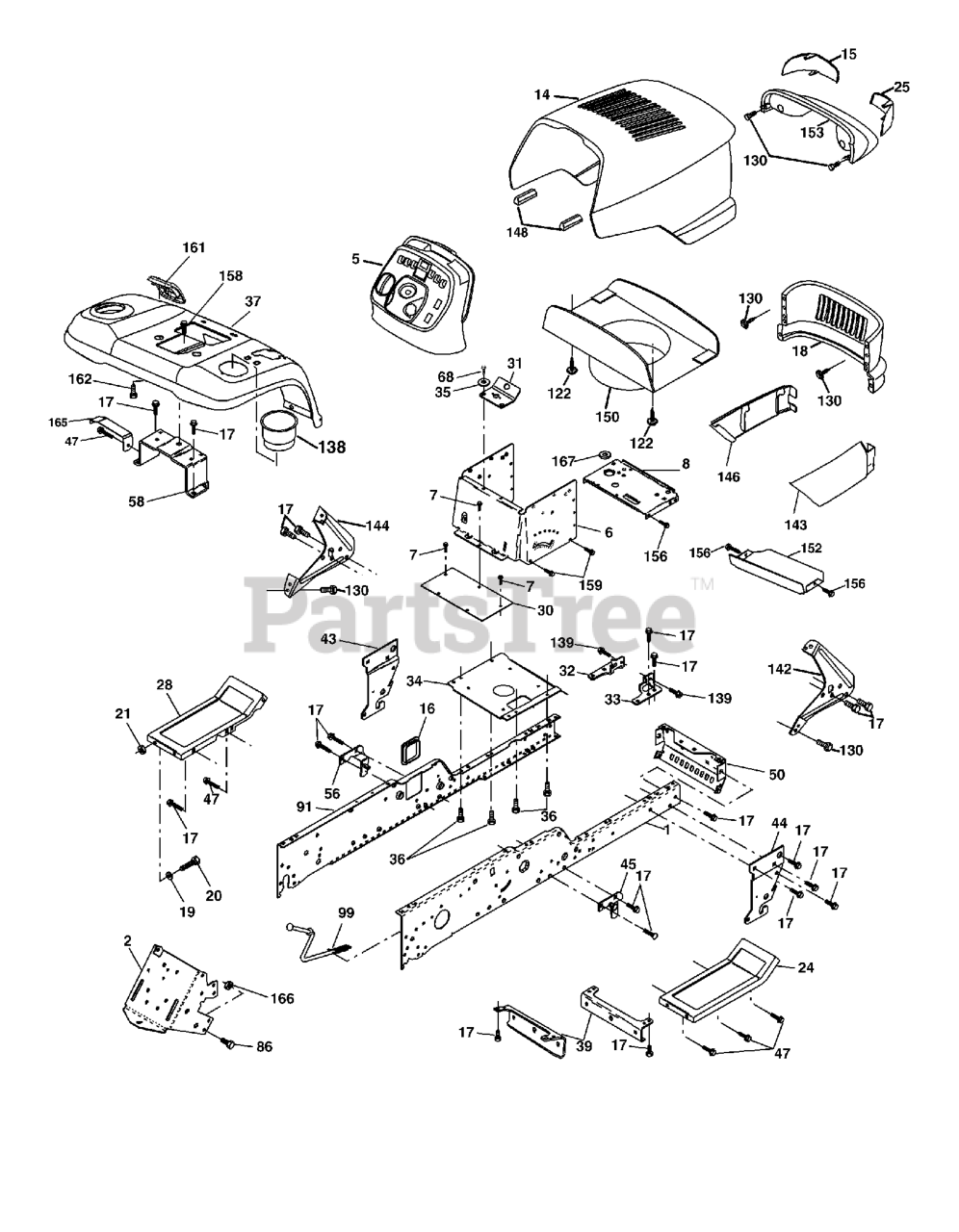 Husqvarna GTH 2548 (954572134B) Husqvarna 48
