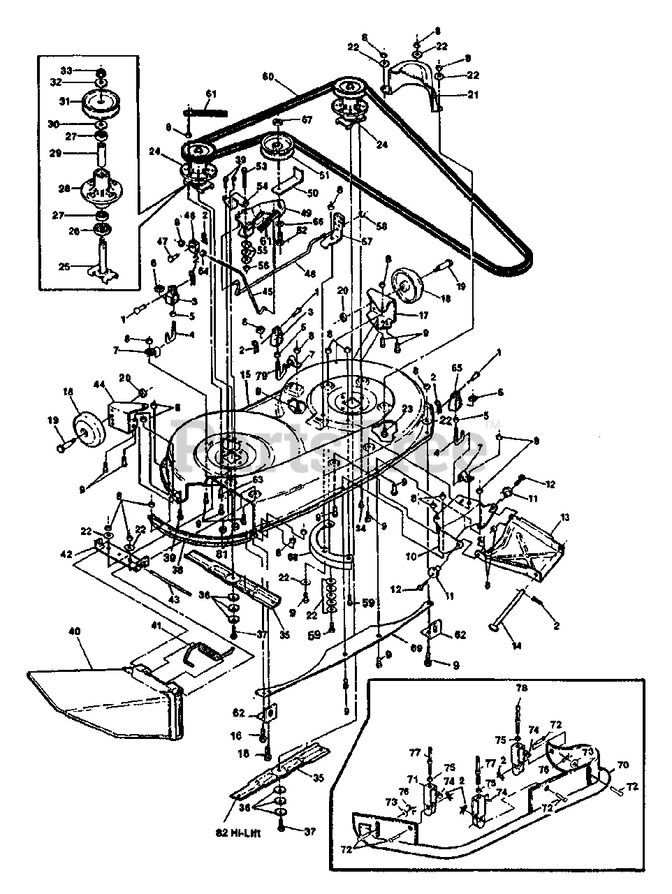 Craftsman Lt1000  Lt 1000-14