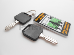 21547339 - Ignition Key with Keychain, Set of 2