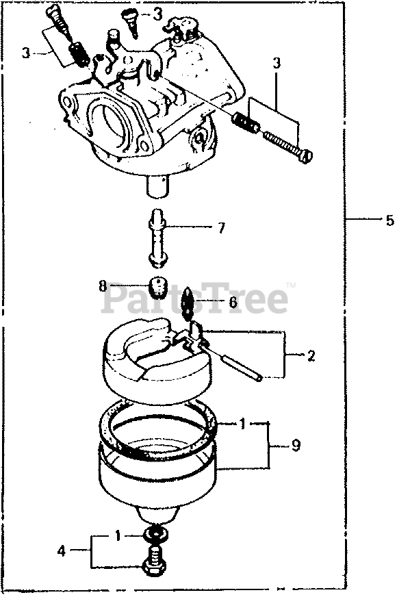 Honda GV150 A1 GV150 Honda Engine Made in Japan SN GV150 2000001 GV150 2034737 CARBURETOR Parts Lookup with Diagrams PartsTree