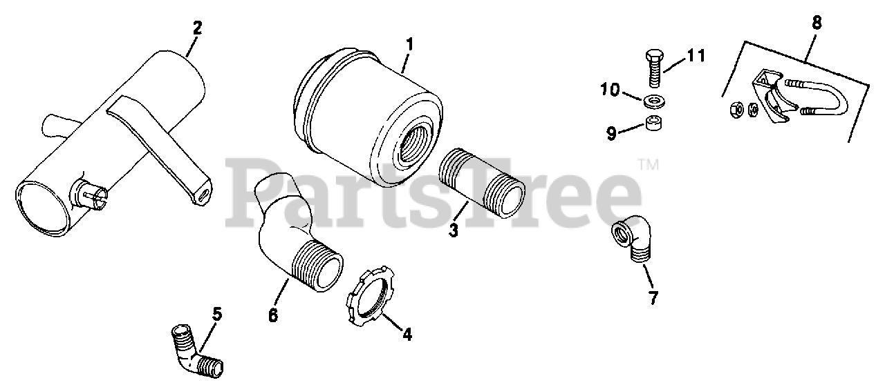 Kohler M10-461501 - Kohler Magnum Engine, Basic Version, 10hp, 7.5kW