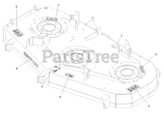 RAX730GKA604A3 Exmark 60 Radius X Series Zero Turn Mower Kawasaki FX730V SN 400000000 402082299 2017 Parts Lookup with Diagrams PartsTree
