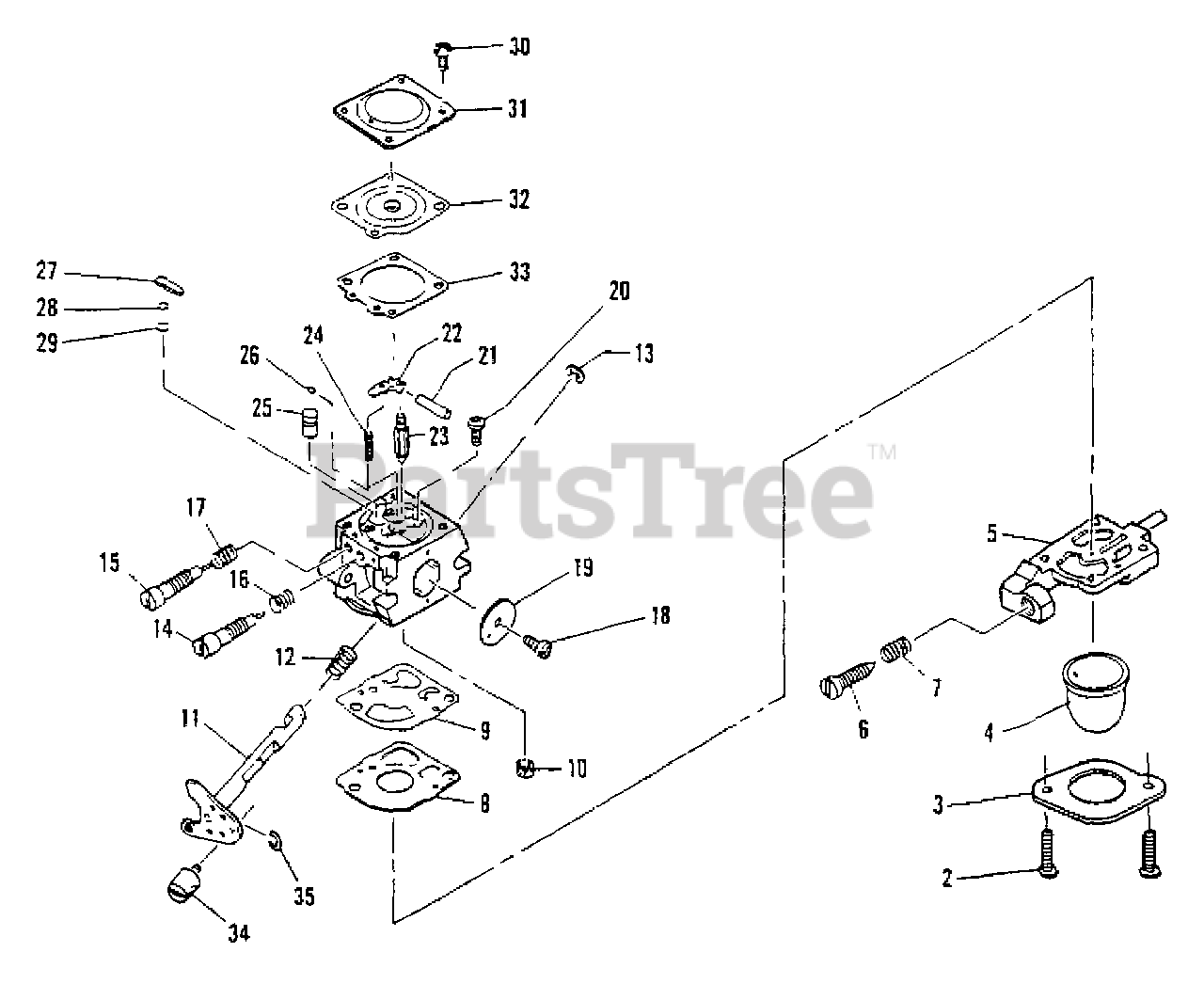 tanaka brush cutter parts