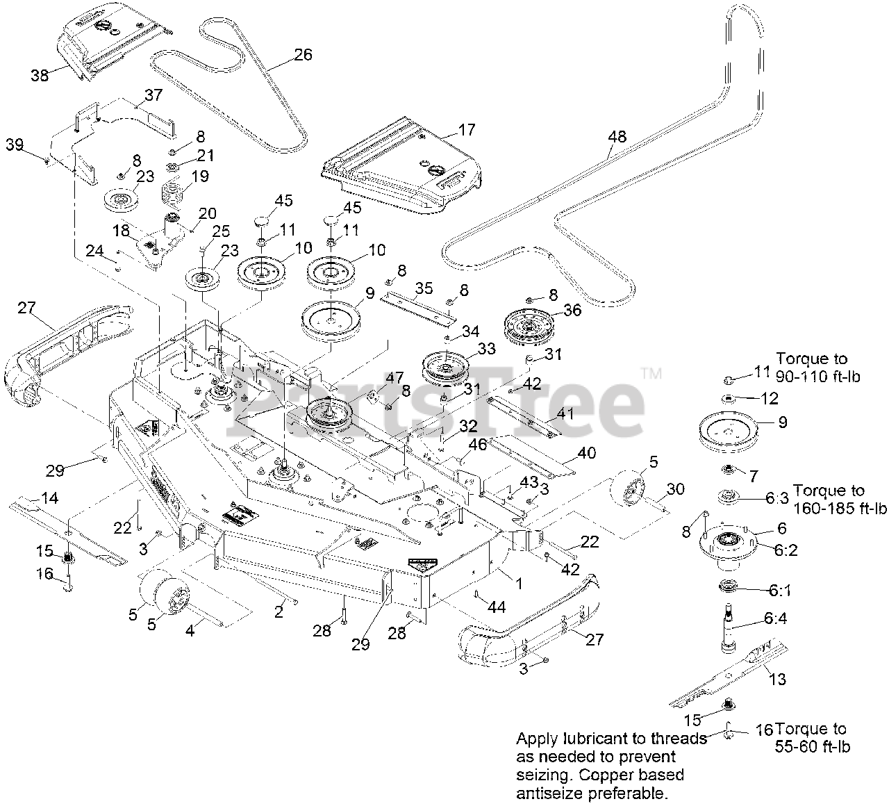 Exmark LZE740EKC604A3 - Exmark 60" Lazer Z E-Series Zero-Turn Mower - Foto 5